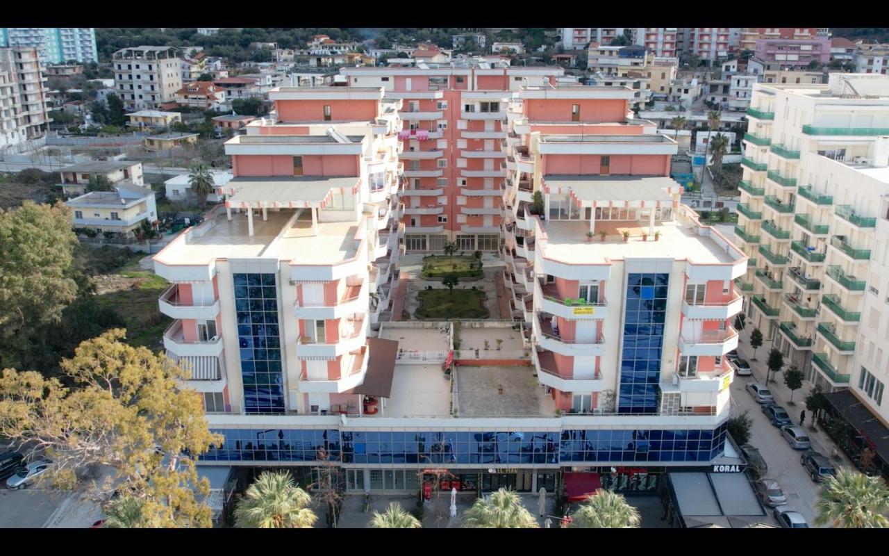 Elmar Hotel Vlorë Exterior foto